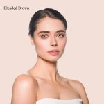 Blended Brown Colored Contact Lens