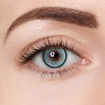 Glass Blue Colored Contact lens